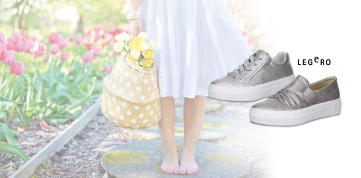 Der federleichte Plateau Sneaker